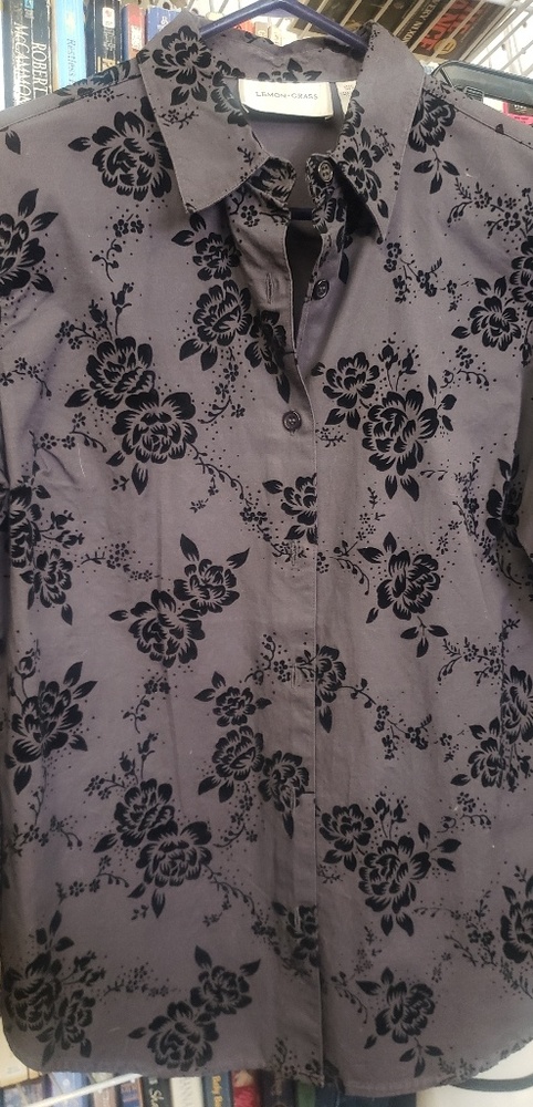 Lemon Grass Long Sleeve Blouse